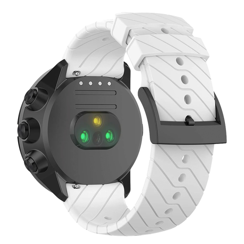 Suunto 9 (Baro) Silikonarmband (Weiß)