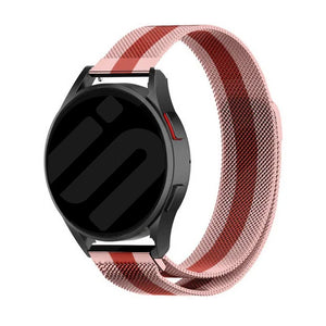 Amazfit Bip U (Pro) Milanese Armband (Rosa/Rot)