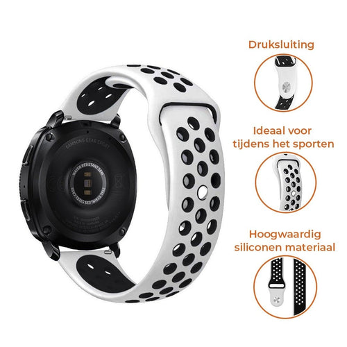 Suunto 9 Peak Sports Armband (weiß/schwarz)