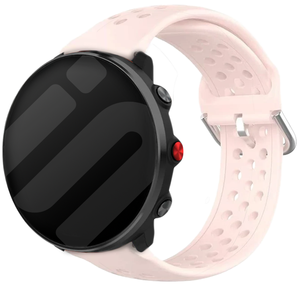 Polar Vantage M Silikonarmband mit Löchern (Rosa)