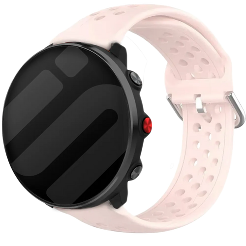 Polar Vantage M Silikonarmband mit Löchern (Rosa)