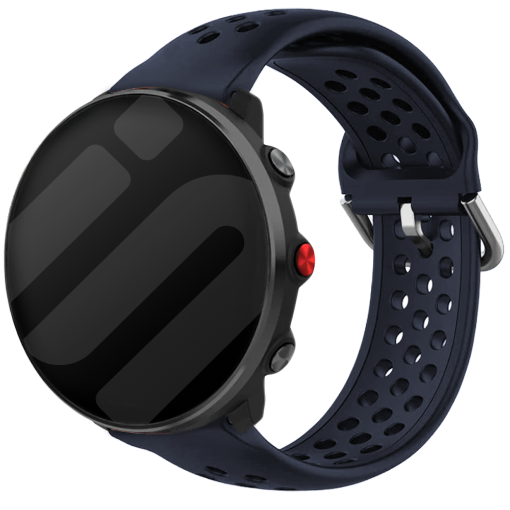 Polar Vantage M Silikonarmband mit Löchern (Dunkelblau)