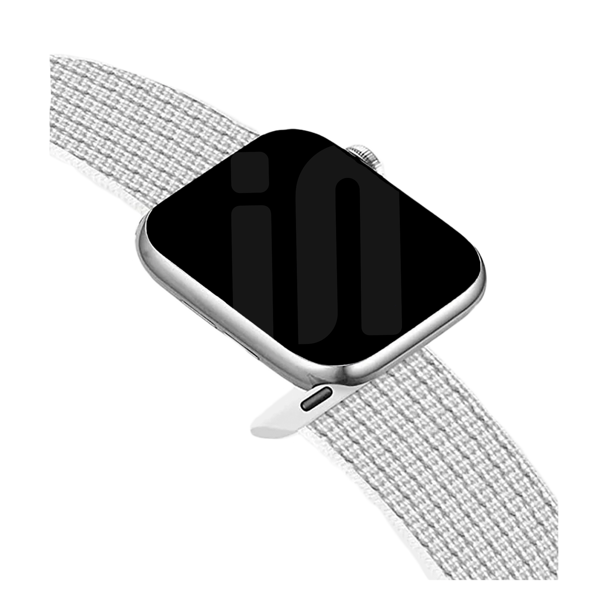 Apple Watch Nylon Loop Strap (White)