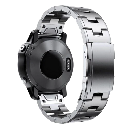 Garmin Fenix 5x/6x Titanium Strap (Silver)