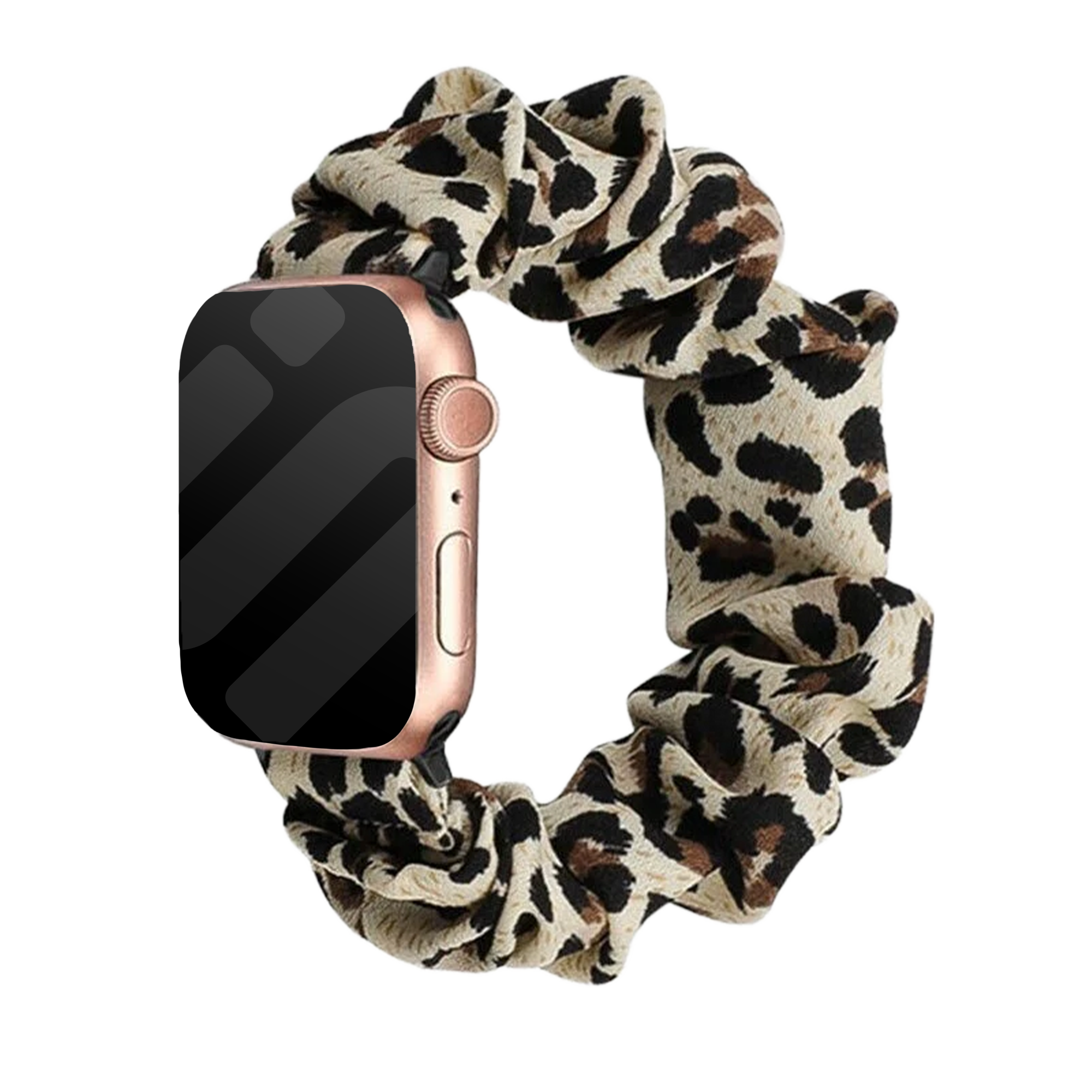 Apple Watch Scrunchie Armband (Leopard)