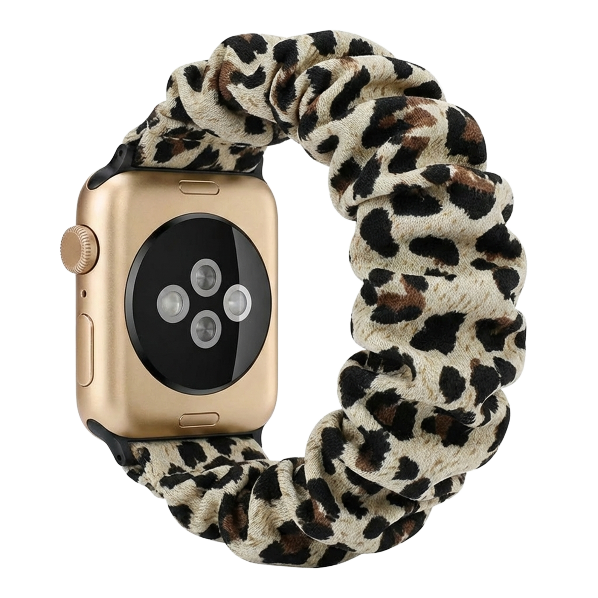 Apple Watch Scrunchie Armband (Leopard)