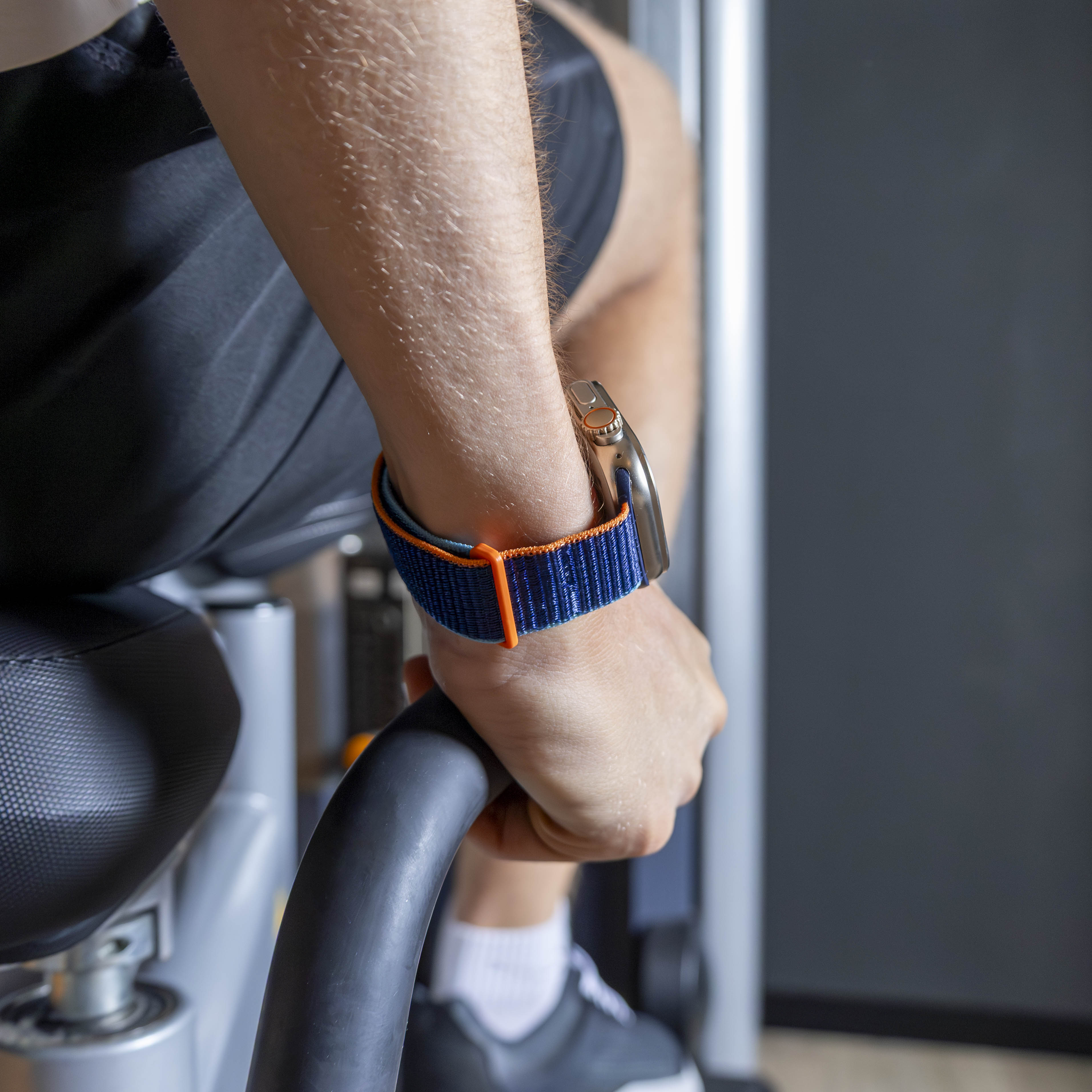 Apple Watch Nylon Loop Strap (Dark Blue)