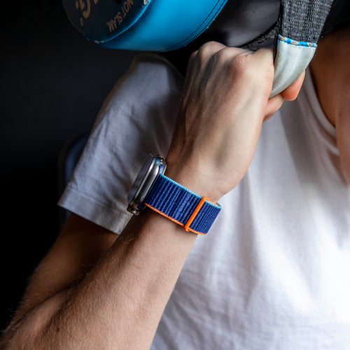 Apple Watch Nylonarmband (Dunkelblau)