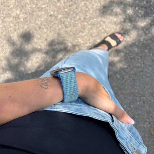 Apple Watch Nylonarmband (Blau)