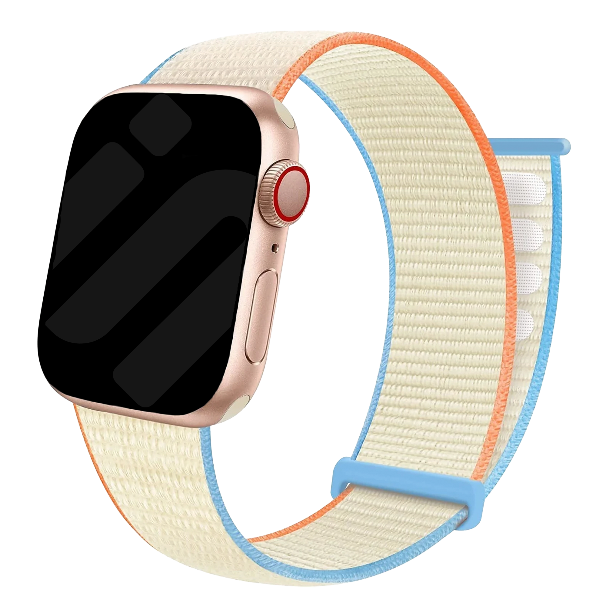 Apple Watch Nylonarmband (Milchweiß)