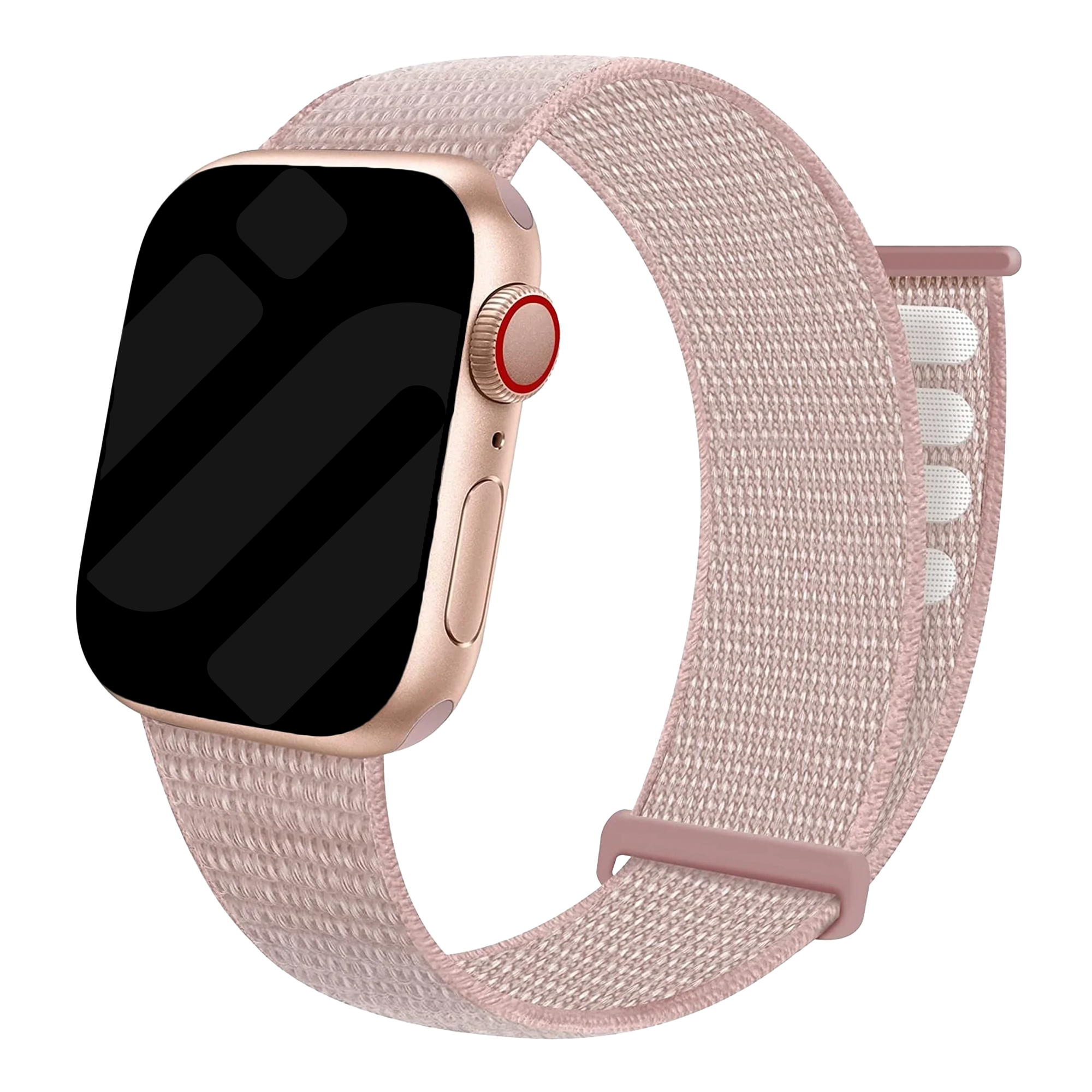 Apple Watch Nylonarmband (Hellrosa)
