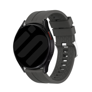 Amazfit Bip 3 (Pro) Extreme Silikonarmband (Dunkel Grau)