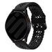 Withings ScanWatch Nova Gemustertes Silikonarmband (Schwarz)