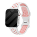 Apple Watch Sportarmband (Weiß/Rosa)