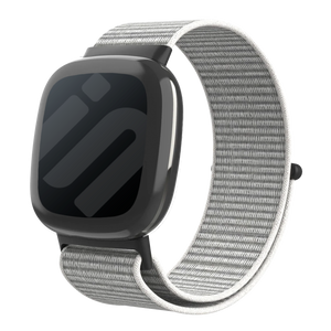 Fitbit Versa 4 Nylonarmband (Grau)