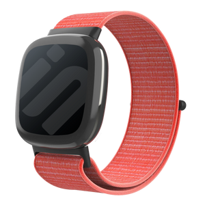 Fitbit Sense 2 Nylon Strap (Orange)