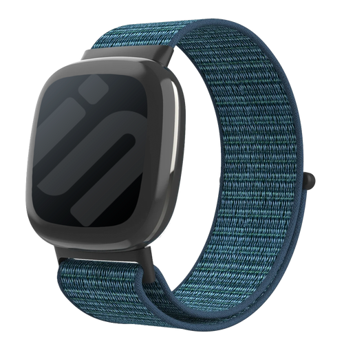 Fitbit Sense 2 Nylonarmband (Blau)
