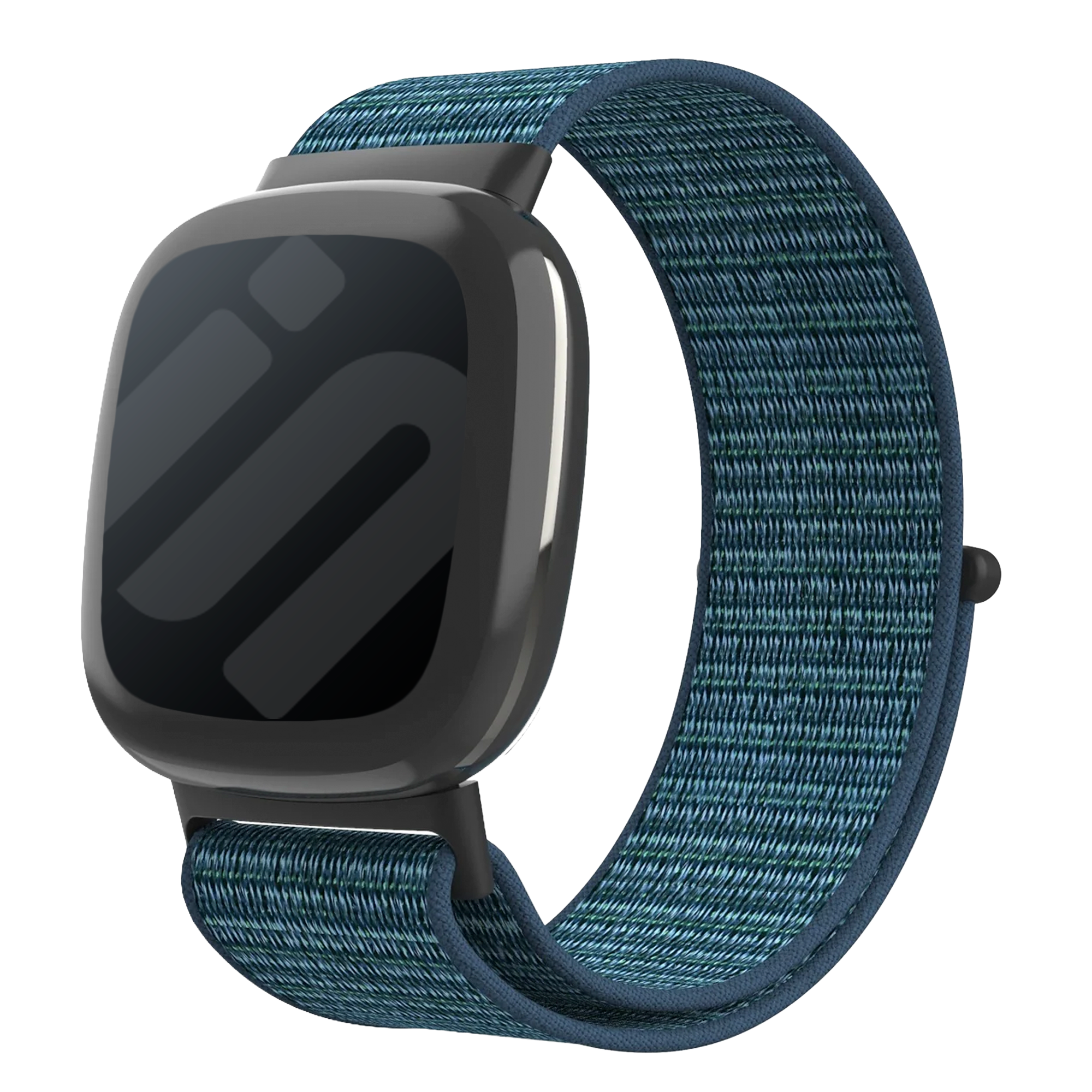 Fitbit Sense 2 Nylonarmband (Blau)