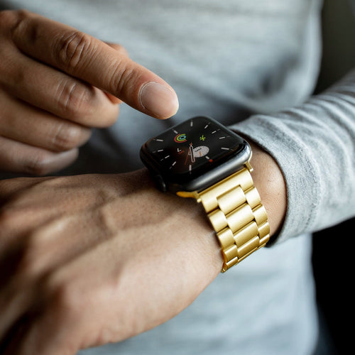 Apple Watch Titanarmband (Gold)