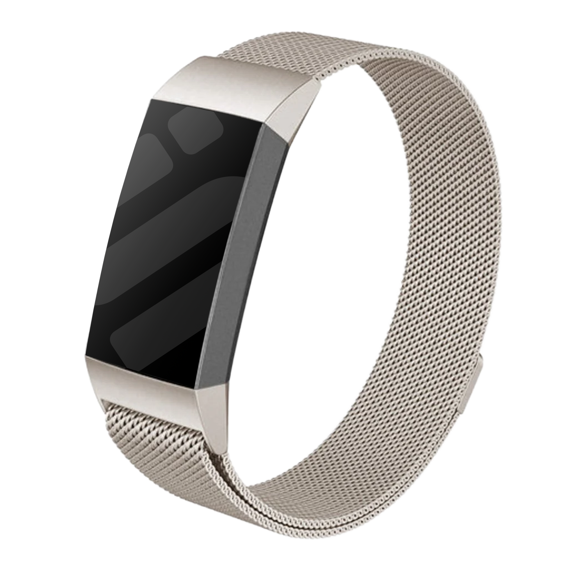Fitbit Charge 3 Milanese-Armband (Polarstern)