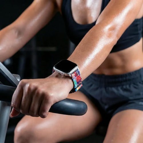 Apple Watch Gummiband (Bunt)