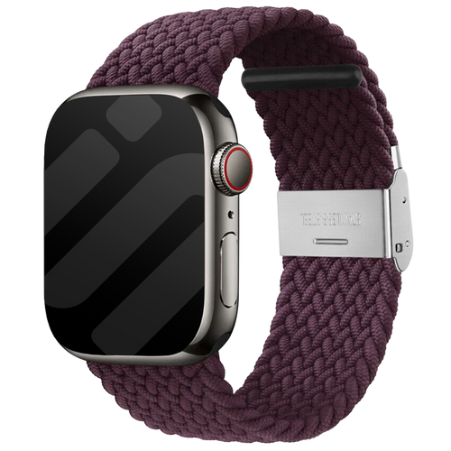 Apple Watch geflochtenes Armband (Dunkel Cherry)