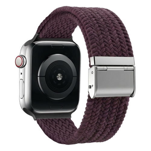 Apple Watch geflochtenes Armband (Dunkel Cherry)