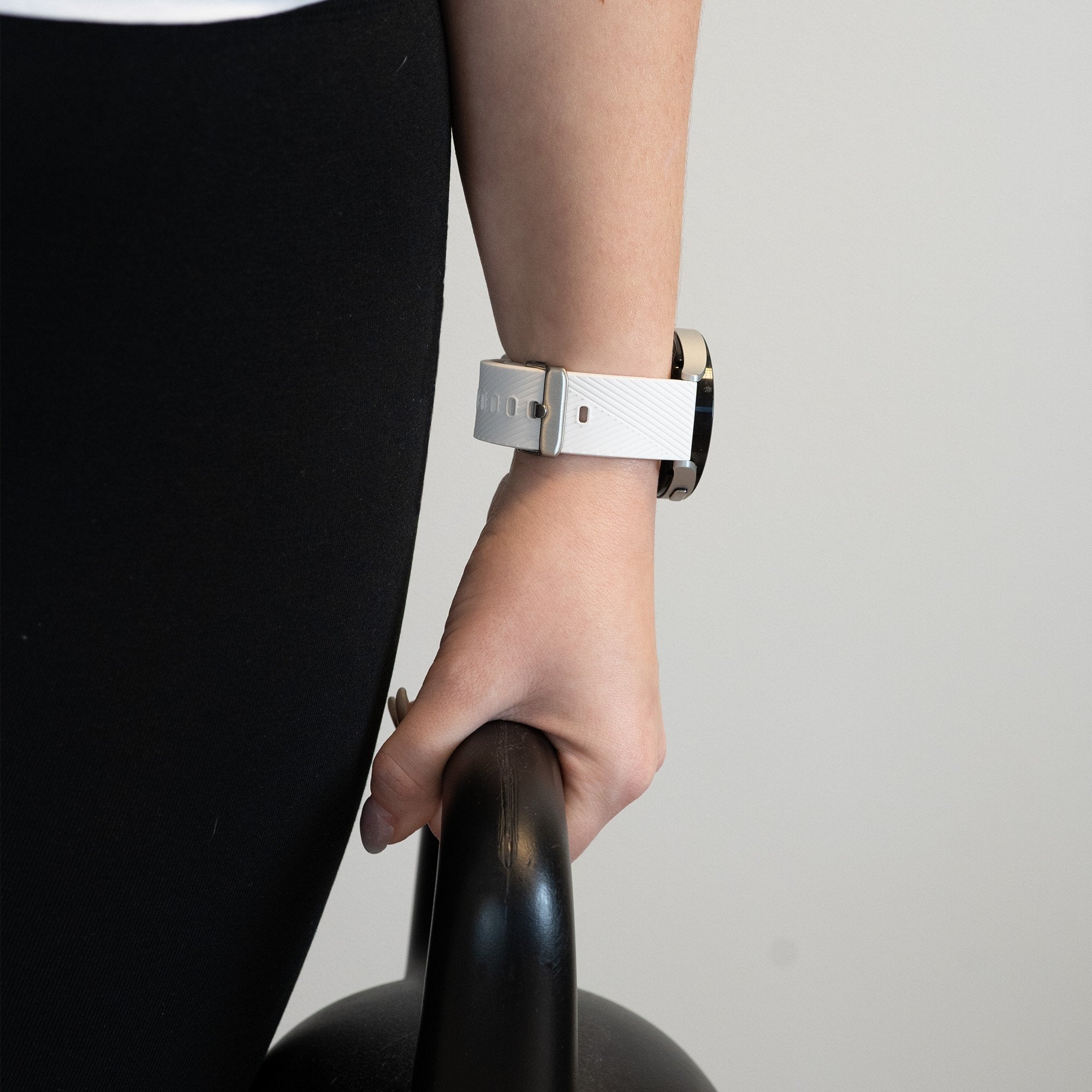 Bandz Huawei Watch GT 5 - 46mm Silikonarmband 'Deluxe' (Weiß)