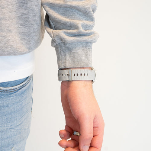 Bandz Coros Apex 2 Silikonarmband 'Deluxe' (Grau)