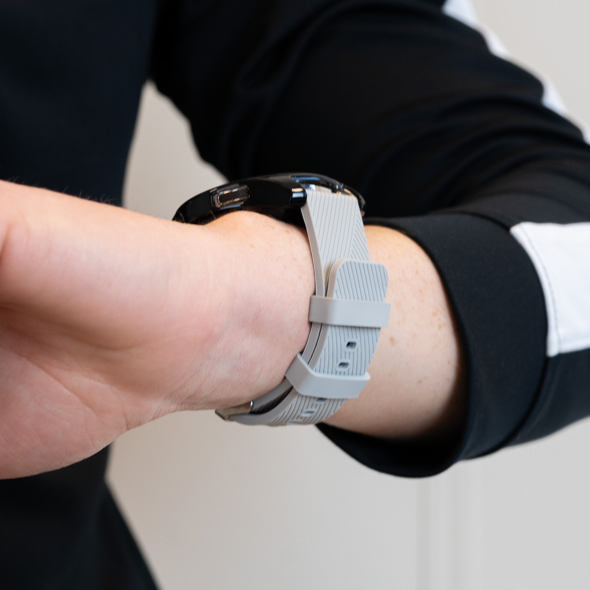 Huawei Watch Ultimate Silikonarmband 'Deluxe' (Grau)