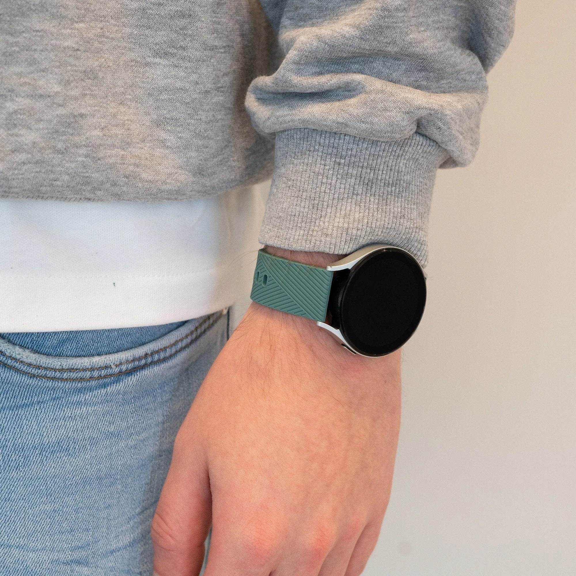 Bandz Coros Apex 2 Silikonarmband 'Deluxe' (Kieferngrün)