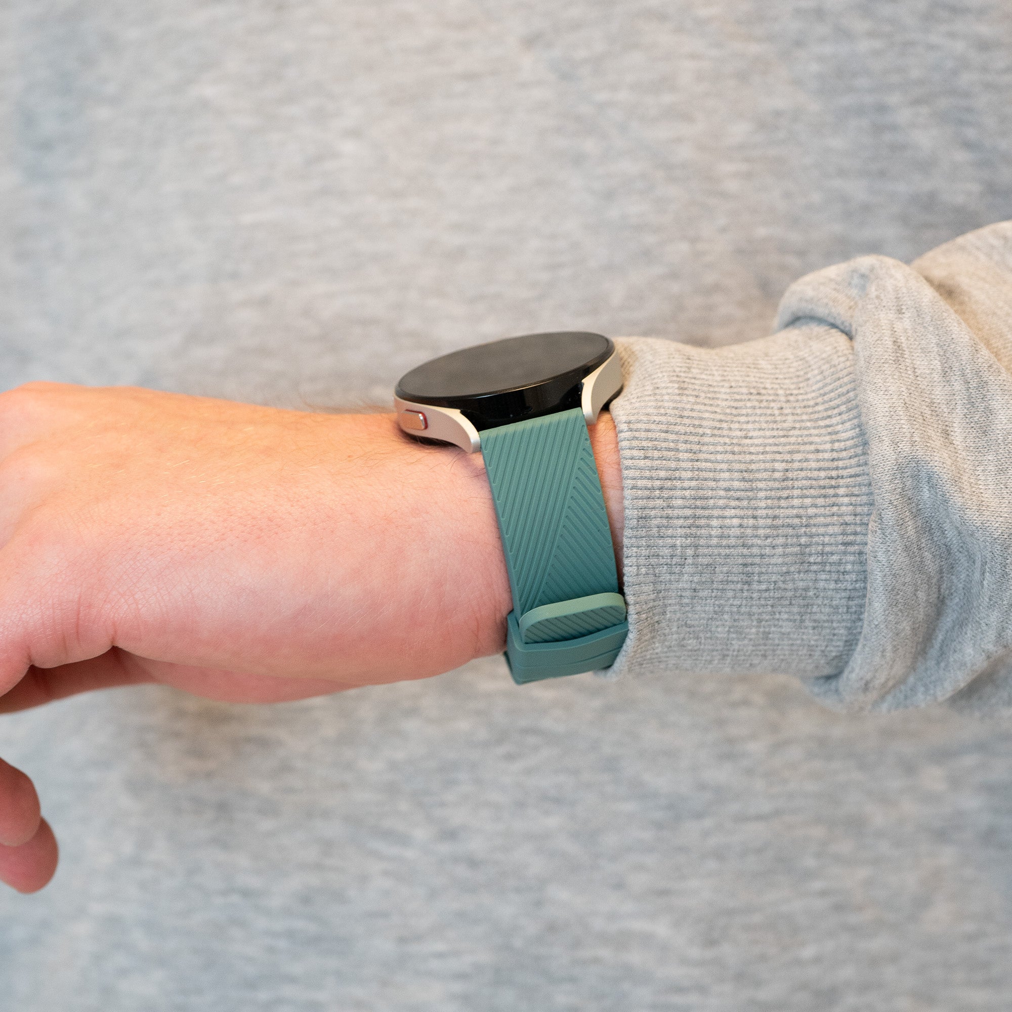 Bandz Amazfit Bip 6 Silikonarmband 'Deluxe' (Viridiangrün)