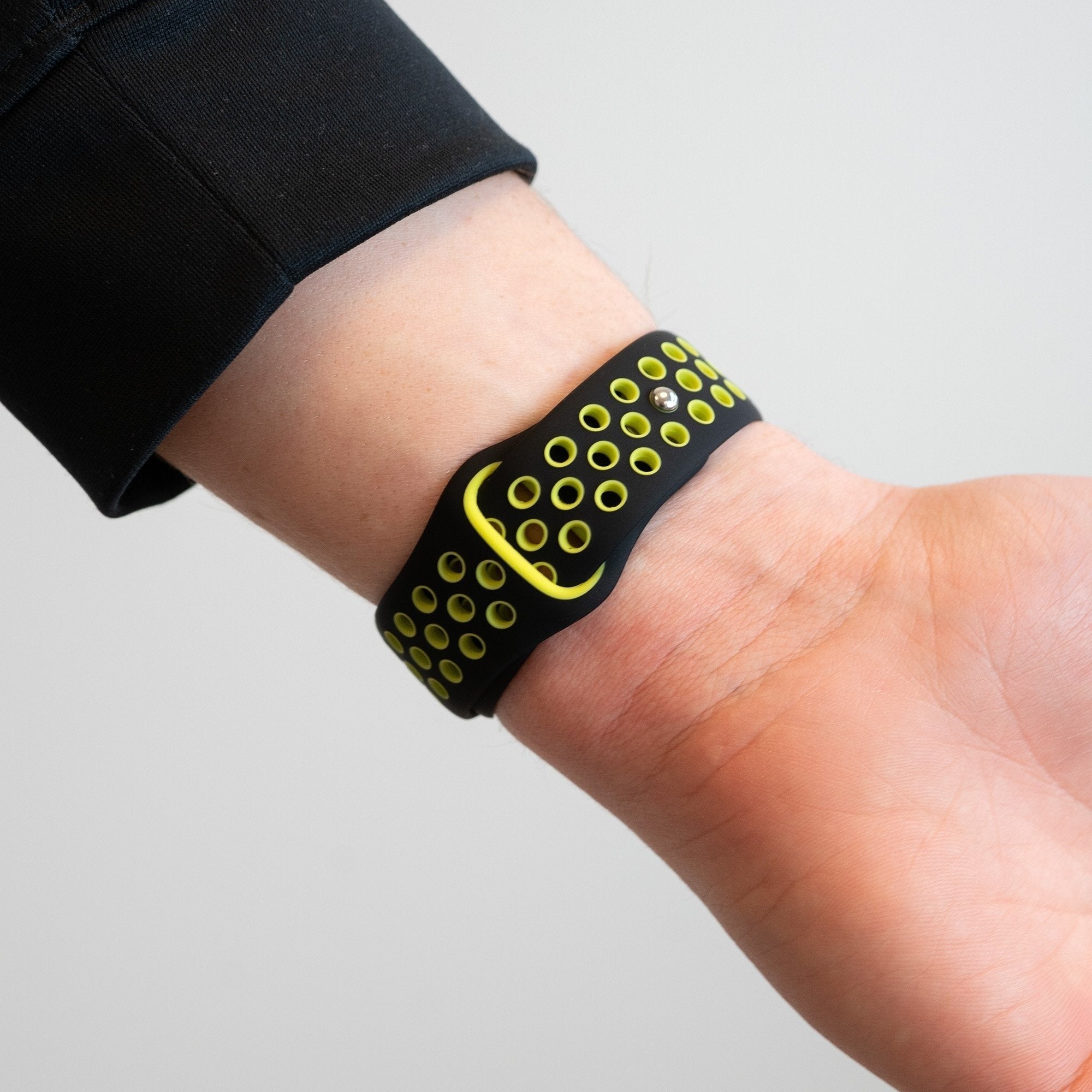 Bandz Coros Apex 2 Pro Sport Strap 'Deluxe' (Black/Yellow)