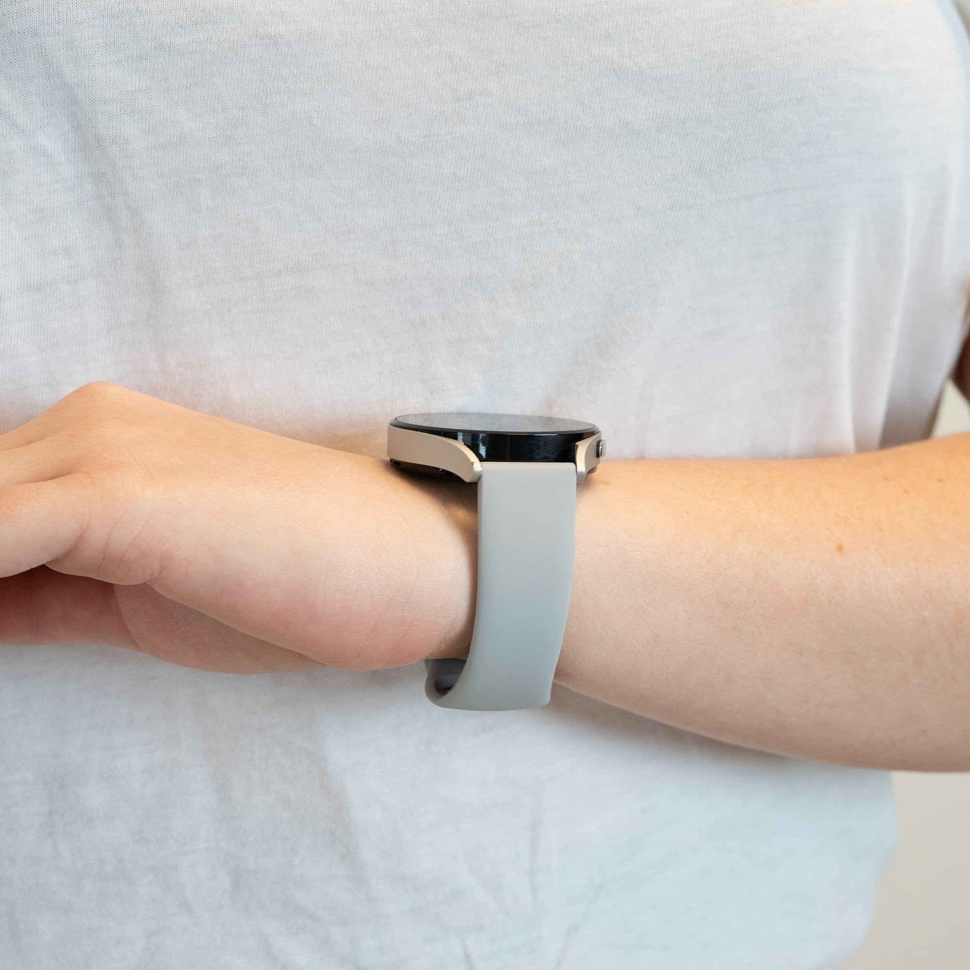 Bandz Coros Apex 42mm Sportarmband 'Deluxe' (Grau)