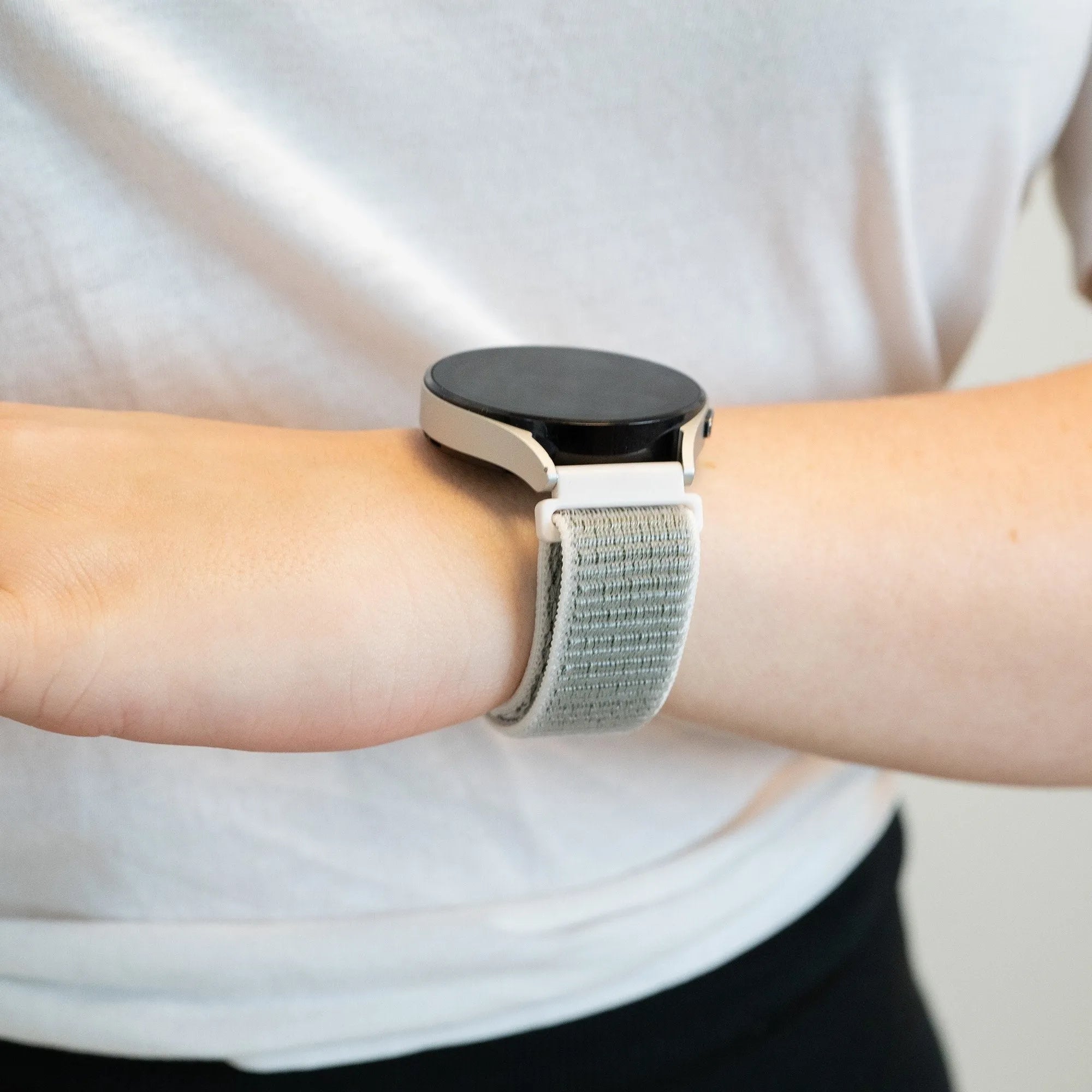 Bandz Coros Apex 2 Nylon Loop Armband (Grau)