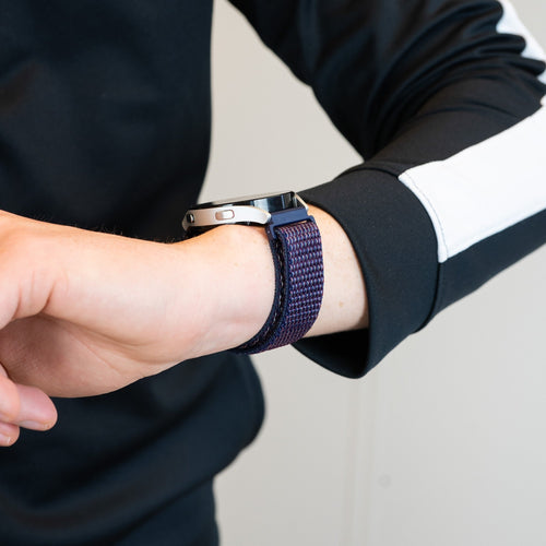 Bandz Coros Pace 4 Nylon Loop Strap (Indigo Blue)