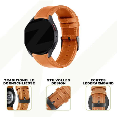 Bandz Coros Pace 2 Leather Strap 'Classic' (Brown)