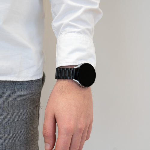 Bandz Garmin Vivoactive 3 Stahlarmband 'Classic' (Schwarz)