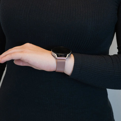 Bandz Levowatch Tiny Milanese Loop Strap (Pink)
