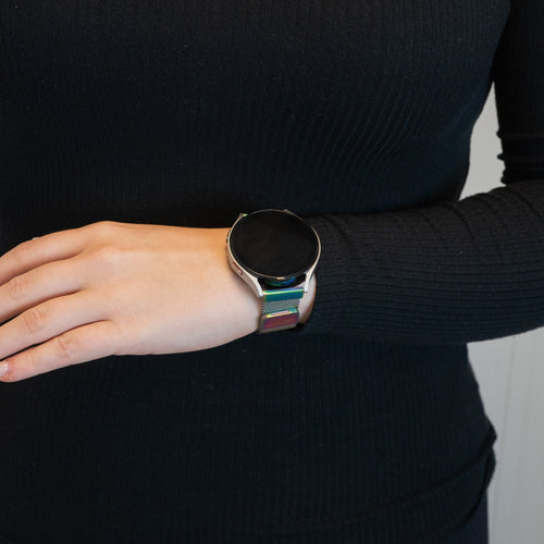 Bandz Coros Apex 2 Milanese Loop Armband (Regenbogen)