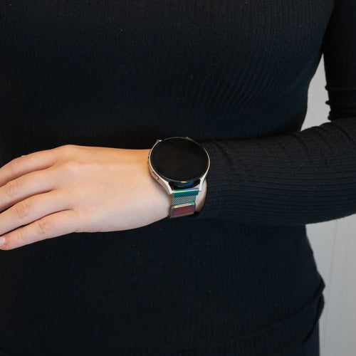 Bandz Levowatch Tiny Milanese Loop Armband (Perlmutt)
