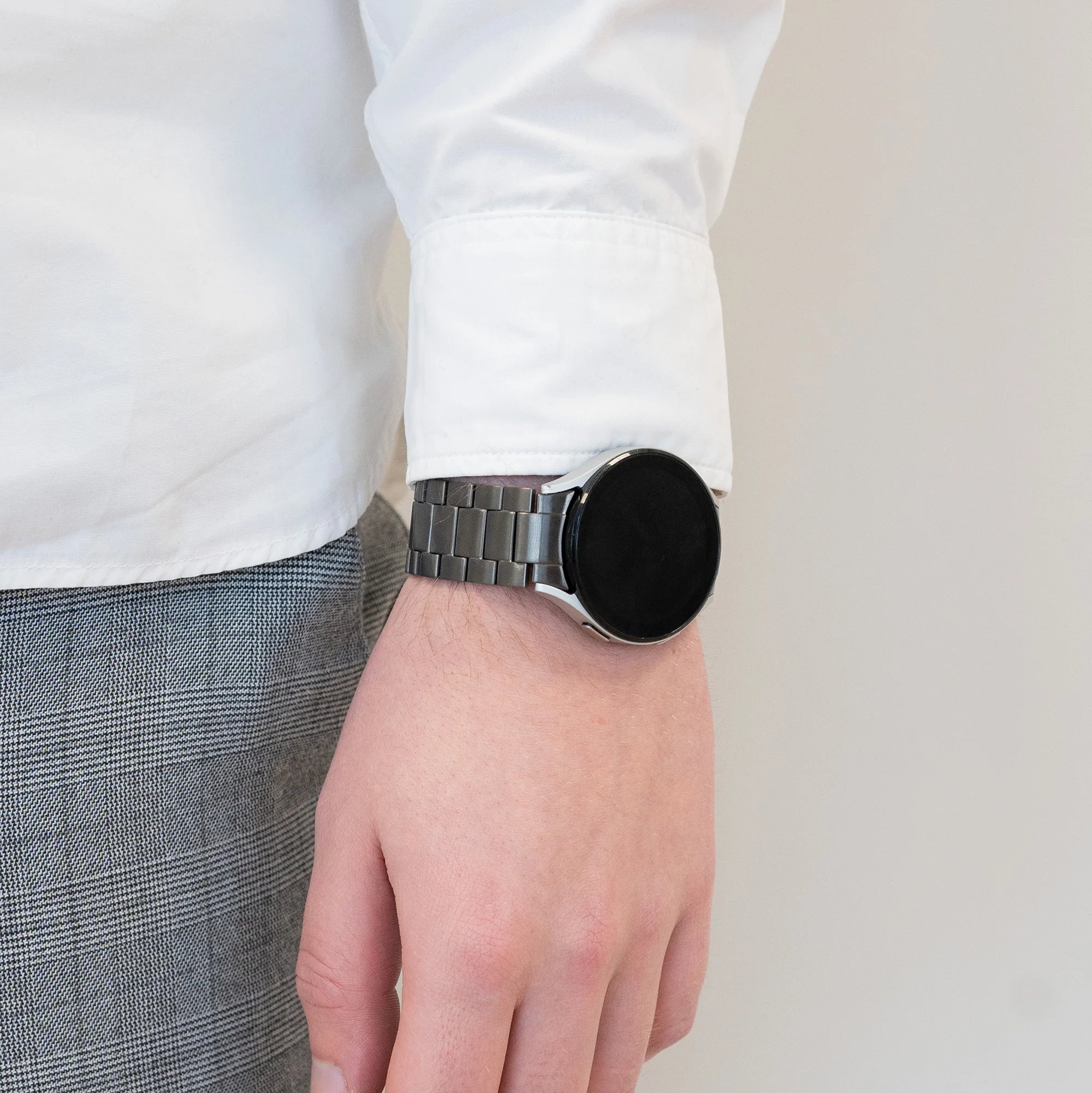 Bandz Samsung Galaxy Watch 6 Classic 43mm Titanium Strap 'Classic' (Graphite)