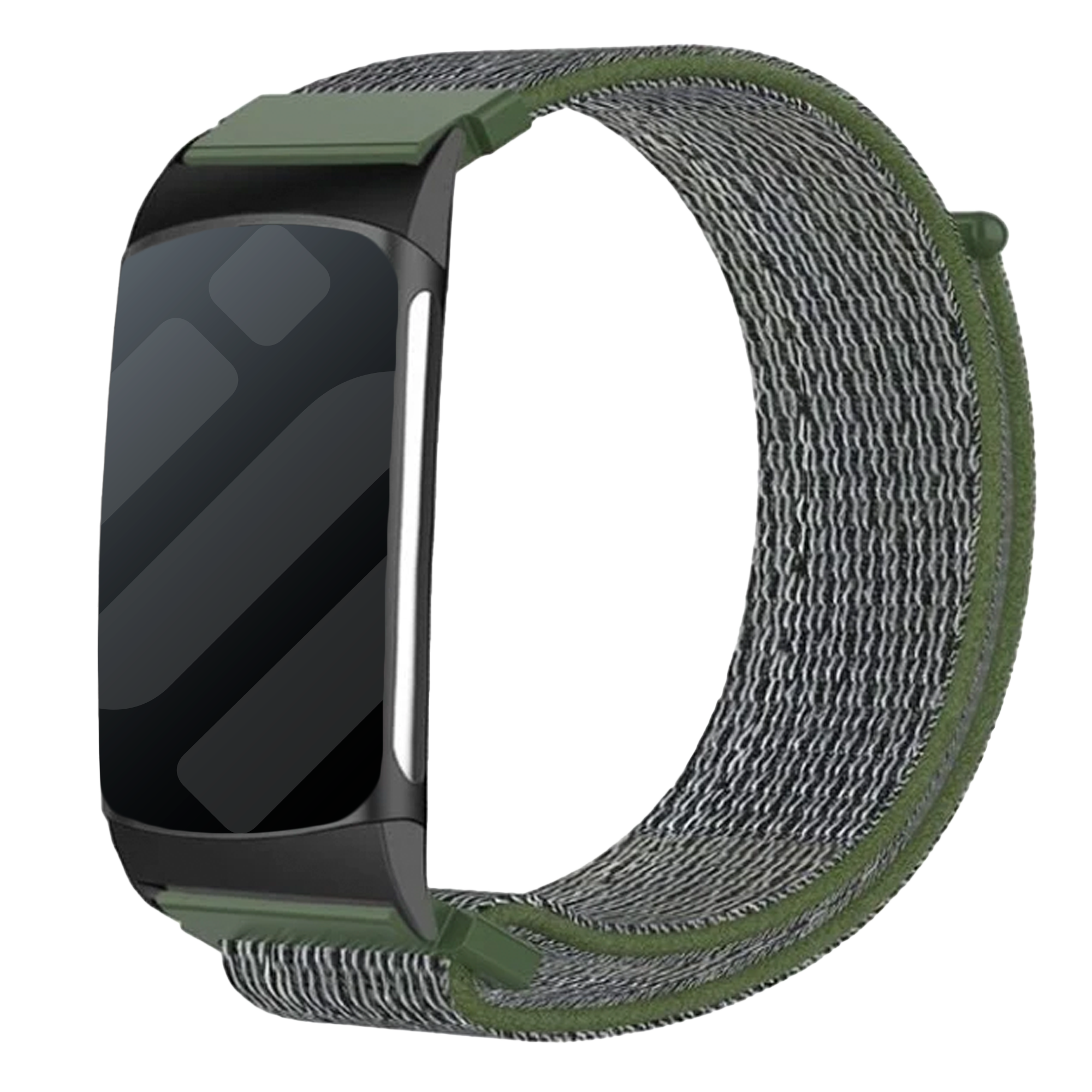 Fitbit Charge 5 Nylonarmband (Grün)