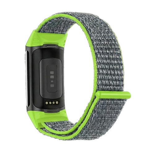 Fitbit Charge 5 Nylonarmband (Flash)