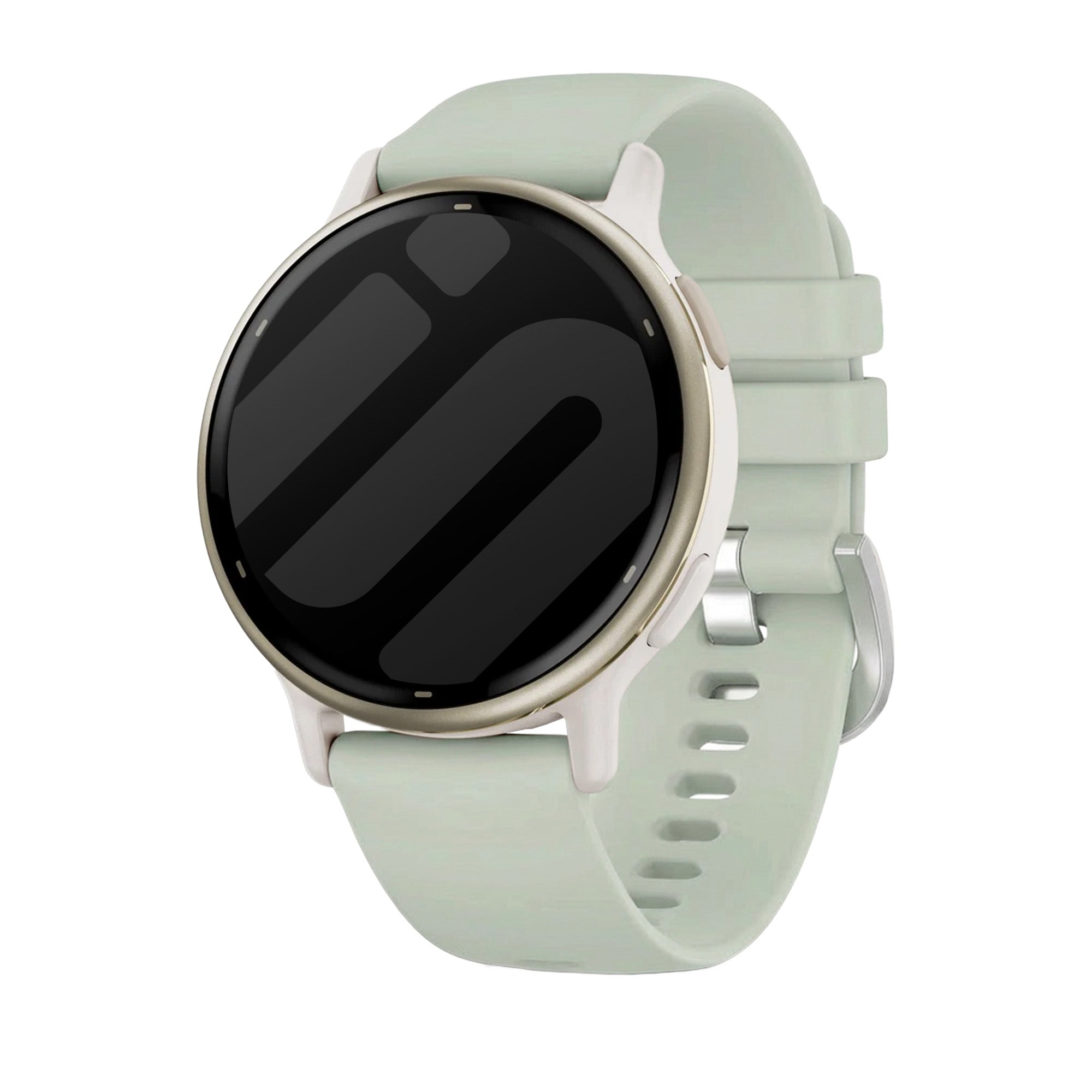 Garmin Vivoactive 5 Classic Silikonarmband (Hellgrün)