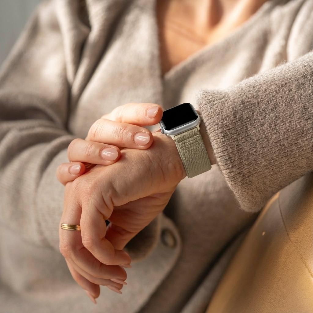 Apple Watch elastisches Armband (Polarstern)