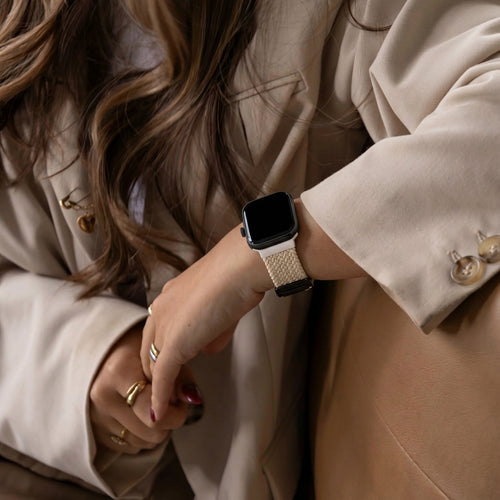 Xiaomi Smart Band 9 Pro gewebtes Band mit D-Schnalle (Polarstern)