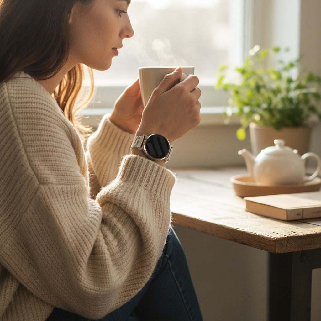 Garmin Lily 2 Milanese Armband (Champagner Gold)