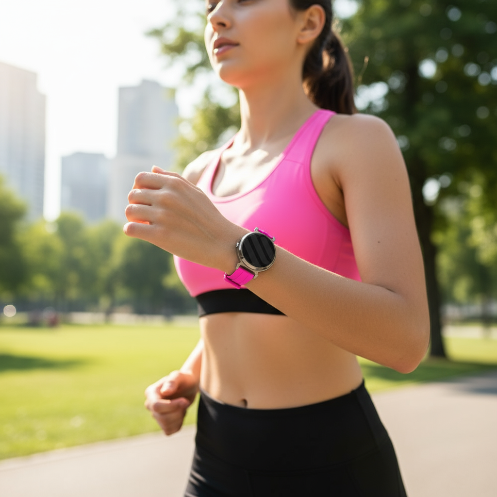 Garmin Lily 2 Silicone Strap (Purple-Pink)