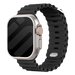 Apple Watch Ocean-Armband mit Schnappverschluss (Schwarz)